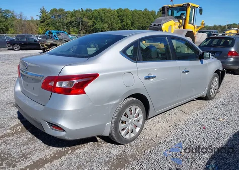 2016 Nissan Sentra S из США, поврежденный, VIN 3N1AB7AP0GL681585